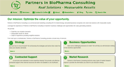 Desktop Screenshot of partnersinbpc.com